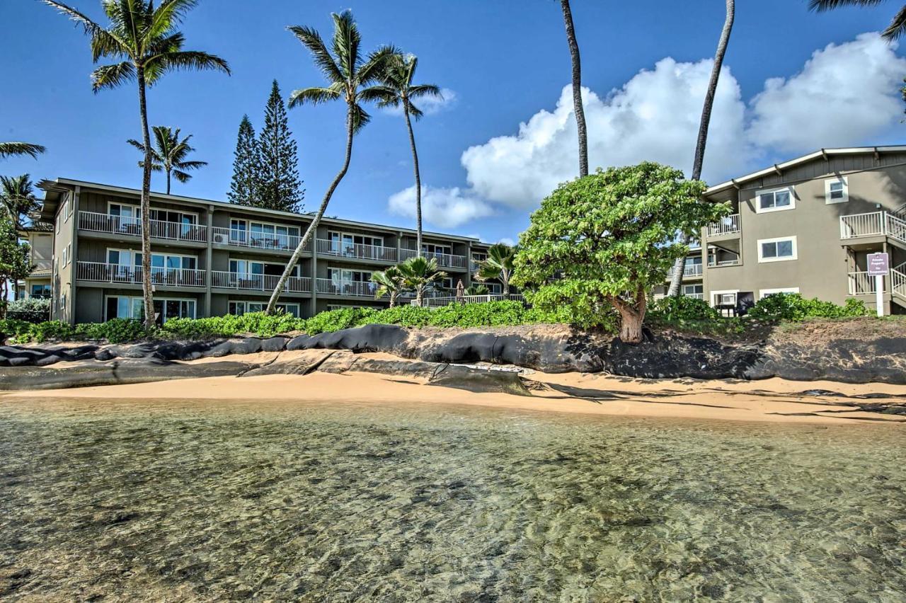 Waipouli Beachfront Condo With Balcony And Ocean Views Kapa'a Exterior foto